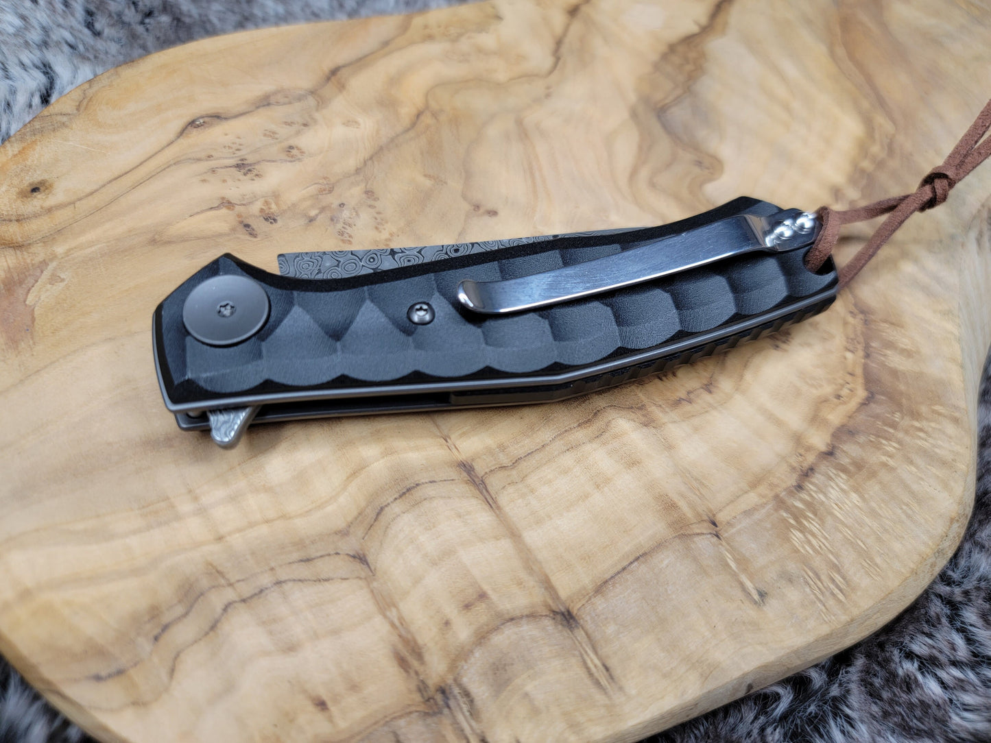 Personalized Pocket Knife Gift For Him, Engraved Wedding Groomsmen Folding Knives, Damascus Knife Engraving, Anniversary Husband Gift VP105