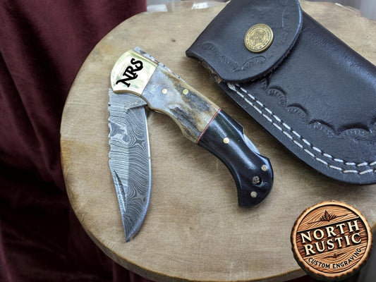 Gift For Him Engraved Pocket Knife, Anniversary Father Folding Knife Husband Boyfriend Engraving Gifts, Wedding Groomsmen Personalized NRW6