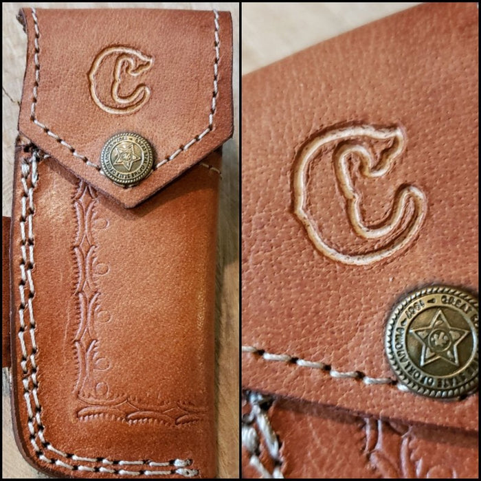 Custom Initials For Leather Sheaths Available!