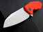 Folding Knife Orange G10 Handle RL13