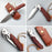 Engraved VG10 Damascus Folding Knife | Personalized Pocket Knife | Rose Wood Handle Knife | Wedding Husband Anniversary Father Gift | NR45