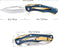 D2 Steel Blade 402 Stainless Steel Handle Pocket Knife NR27