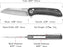 Pocket Knife Black Micarta Handle NR23