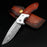 VG10 Damascus Folding Knife Rose Wood Handle VP19 - North Rustic