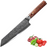 Walnut Wood Handle 8" Kitchen Culinary Knife VC20 - North Rustic