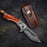VG10 Damascus Pocket Folding Knife Rose Wood Handle NR35