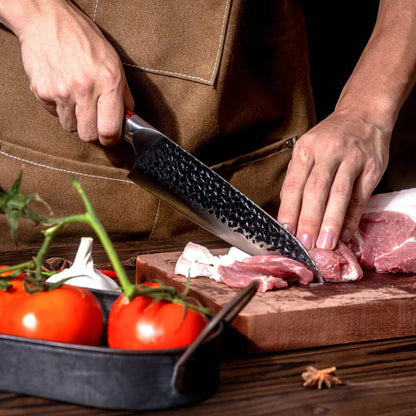 8" Kitchen Knife Engraved High Carbon Stainless Steel Professional Culinary Chef Knives Gifts for Him Her Cooking Cutlery Home Goods VP90