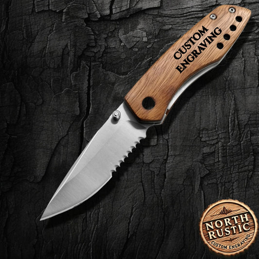 Engraved Pocket Knife, Father Gift, Gift for Dad, Custom Pocket Knife, Personalized Pocket Knife, Unique Gift For Him