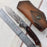 VG10 Damascus Folding Knife Rose Wood Handle VP09 - North Rustic
