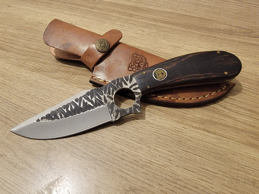 Personalized Hunting Knife | Wenge Wood Handle | NR05-2 - North Rustic