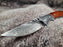 VG10 Damascus Folding Knife Rose Wood Handle VP55 - North Rustic