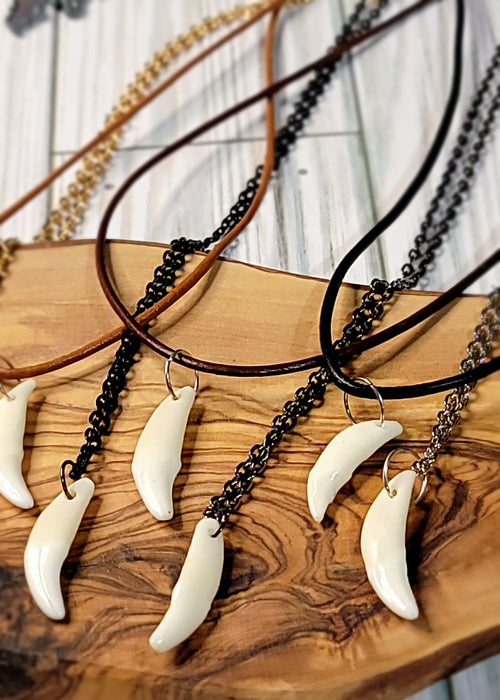 Limited. Brother is so handsome!! Boar True Tooth Necklace - Shop Wildman  Working House Necklaces - Pinkoi