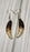 Antiqued Coyote Tooth Drop Earrings (AQCE) - North Rustic