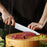 Ebony Wood Handle 8" Kitchen Culinary Knife VC09 - North Rustic