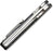 Damascus Pocket Knife Gray Titanium Carbon Fiber Handle VP65 - North Rustic