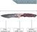 Damascus Pocket Knife Pink Rose Titanium Carbon Fiber Handle VP67 - North Rustic