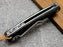 VG10 Damascus Folding Knife Ebony Wood Handle VP33 - North Rustic