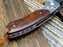 VG10 Damascus Folding Knife Desert Ironwood Handle VP20 - North Rustic