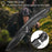 Black Blade Grey Handle Tactical Folding Knife With Bottle Opener JP03 - North Rustic