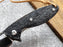 VG10 Damascus Small Folding Knife Ebony Wood Handle VP32 - North Rustic