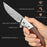 VG10 Damascus Pocket Knife Rose Wood Handle VP87 - North Rustic