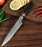 Paring Utility Pakka Wood Handle Kitchen Culinary Knife 6" VG10 Damascus - North Rustic
