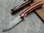 VG10 Damascus Folding Knife Rose Wood Handle VP07 - North Rustic