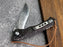 VG10 Damascus Folding Knife Ebony Wood Handle VP34 - North Rustic