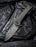 Premium Damascus Folding Knife Micarta Handle VP47 - North Rustic