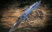 Black Blade Blue Handle Tactical Folding Knife With Bottle Opener JP02 - North Rustic