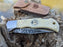 Personalized Folding Knife | Buffalo Bone Handle | NR03-2 - North Rustic