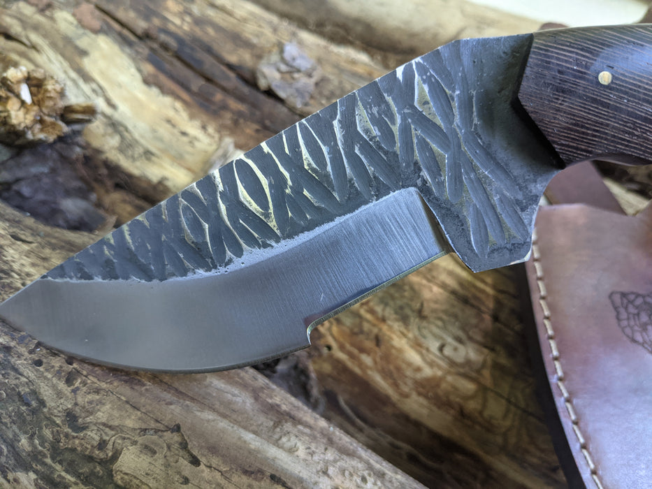 Personalized Hunting Knife | Wenge Wood Handle Karambit | NR04-3 - North Rustic