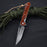 VG10 Damascus Folding Knife Rose Wood Handle VP30 - North Rustic