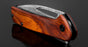 Damascus Pocket Knife Rose Wood Handle VP95 - North Rustic