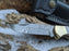 Damascus Folding Knife | Deer Antler Stag Horn Handle | Optional Engraving | NRW3 - North Rustic