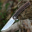 Satin Steel Blade Copper Rubbed Pocket Knife Deep Carry Clip VP76 - North Rustic